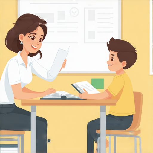 膝頭哥與外籍老師進行一對一英語教學，提升英語技能的場景，專注學習與互動，展示輕鬆愉快的學習環境，輕鬆掌握英文祕訣。