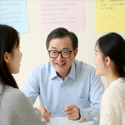 江澤民的成功法則與英文學習的關聯，外籍老師一對一教學場景，展現提升語言能力的機會，捕捉學習的熱情與效率。