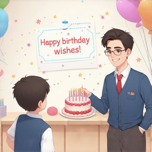 學會用英文祝你生日快樂的教學場景，外籍老師一對一指導學生，營造輕鬆學習氛圍，提升英語交流能力，體驗生日祝福的趣味與技巧。