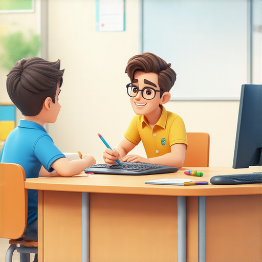 外籍老師一對一教授英文，活潑互動的學習場景，學生專注交流，打破陳腔濫調，體驗高效英文教學的魅力，提升語言能力的最佳選擇。