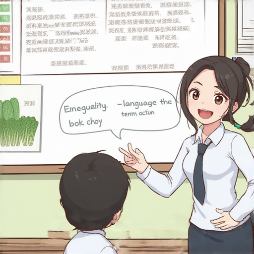 外籍老師教學服務展示，學生與外籍老師進行一對一學習；主題為白菜仔的英文妙用，強調學習的趣味與實用性，促進語言成長。