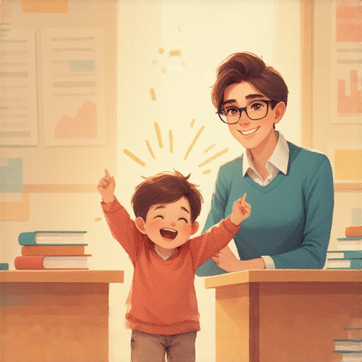 椰絲的英語魅力，外籍老師一對一學英文的場景，學生積極互動，老師微笑指導，展現學習英語的樂趣與探索，提升語言能力。