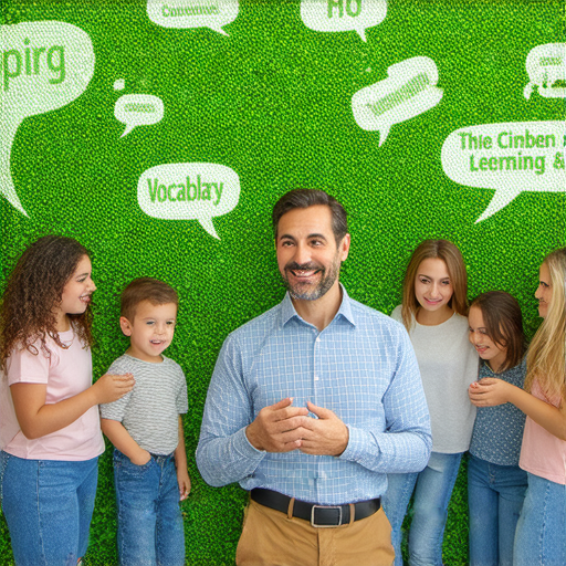 爬山虎與爬山的英語學習課程宣傳圖，外籍老師一對一教學，提供即時互動與專業指導，幫助學生掌握相關詞彙與用法，增強英語能力，立即報名體驗！