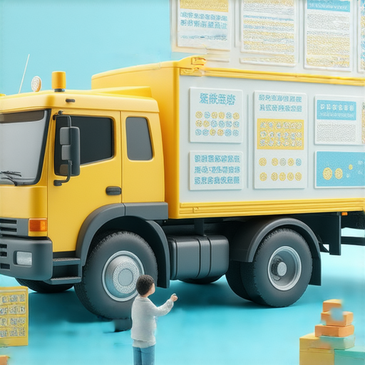 輕型貨車的英文學習，外籍老師指導，掌握行車必備英文，圖片展示輕型貨車及學習過程，適合想要提升英語水平的駕駛者，強調實用性與學習樂趣。