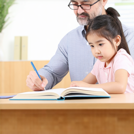 外籍老師進行一對一英文教學，學生專注聆聽，提升語言能力，尋求平安生活的新起點，體驗互動式學習，開啟美好人生。