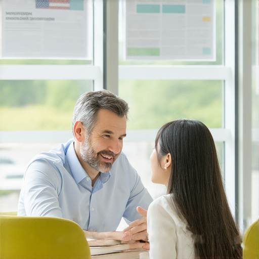 外籍老師提供一對一英文輔導，幫助學員掌握美國綠卡申請秘訣，學生專注學習，提升英文能力，實現移民夢想，增強競爭力。