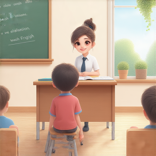 外籍老師與學生一對一學習場景，溫暖的教室環境，學生專注學習英文，展示學好英文能讓生活煥然一新，體驗外籍教師的教學魅力。