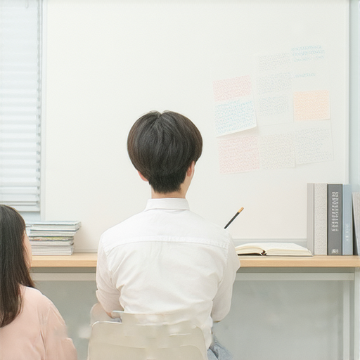 外籍英文老師一對一教學的場景，專注的學生與教師互動，表達輕鬆學習氛圍，強調提升專注力的重要性，適合希望改善學習效率的學員。