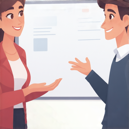 外籍英文老師一對一教學，學習流利英語，啟發潛能，圖片展示學習者與外籍老師互動，積極交流，提升英文能力，開啟流利英語之旅。