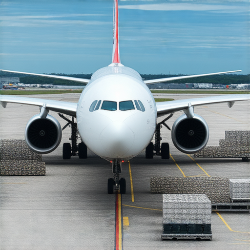 解密空運奧秘的圖片，展示英文學習的重要性，助力事業飛升，展現空運物流的運作與專業，強調語言技能在全球商業中的價值與影響力。