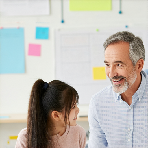掌握考察英語的圖片顯示一位外籍老師與學生進行一對一的英語輔導，學生專注學習，提升英語能力的過程，展現互動與學習氛圍，立即體驗語言學習的樂趣。