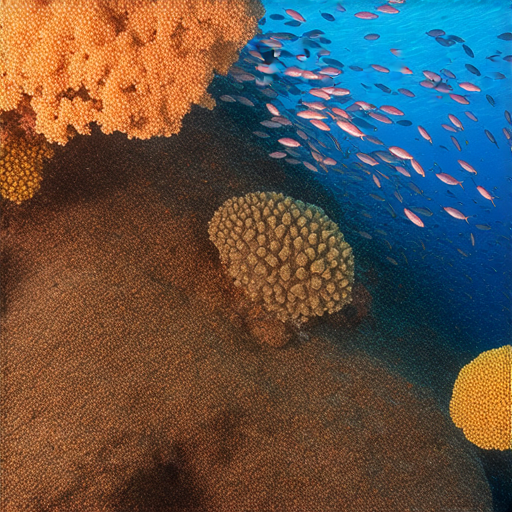 馬頭魚在海洋中的神秘世界，色彩斑斕的魚群與美麗珊瑚礁相互映襯，探索自然之美的同時，提升英文能力的外籍老師一對一指導引人入勝。