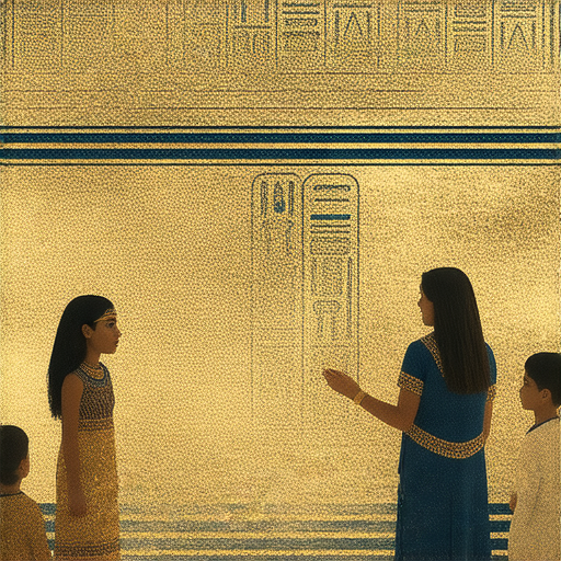 揭開法老王的神秘面紗，外籍英文老師提供一對一教學，探索古埃及的奧秘，讓學生透過互動學習提升英文能力，體驗文化與歷史的深度融合。