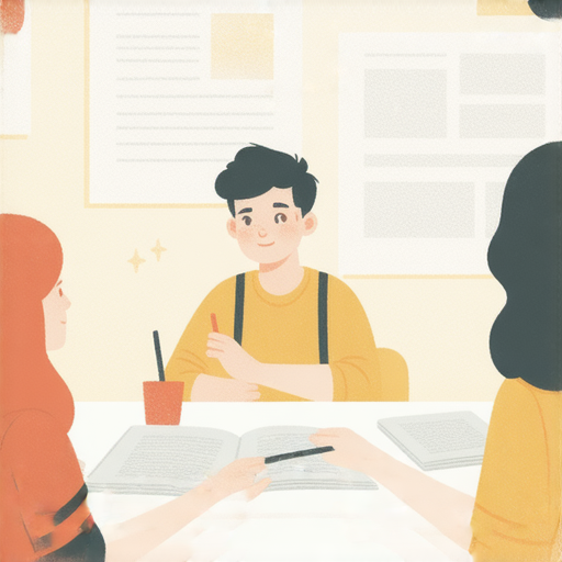 與外籍老師一對一學習英語的學生，展現學習過程中的互動與專注，啟發潛能，探索全新學習視野，提升語言能力的場景。