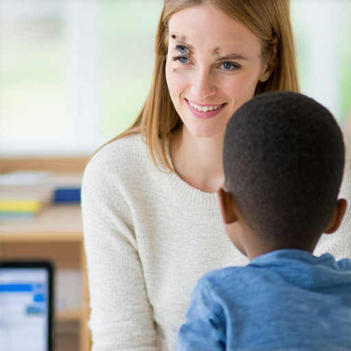 解密默書英語技巧，外籍老師一對一指導，提升英語能力的學習場景，學生專心聆聽，老師示範教學，豐富的教材與互動教學。