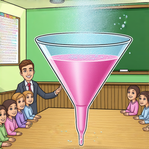 滴液漏斗的神秘用途，展示在英文課程中，外籍老師教學，讓學生掌握更多技巧，適合提升英文能力的學習資源。