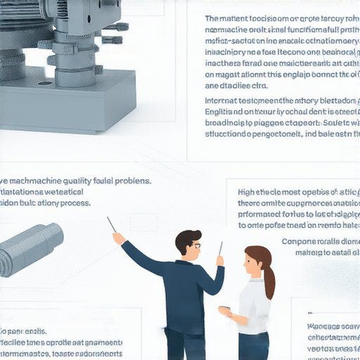 機器故障示意圖，展現故障診斷過程，外籍英文老師與學生一對一深入解析問題，提高機械維修技巧，強化專業知識，提升解決問題的能力。