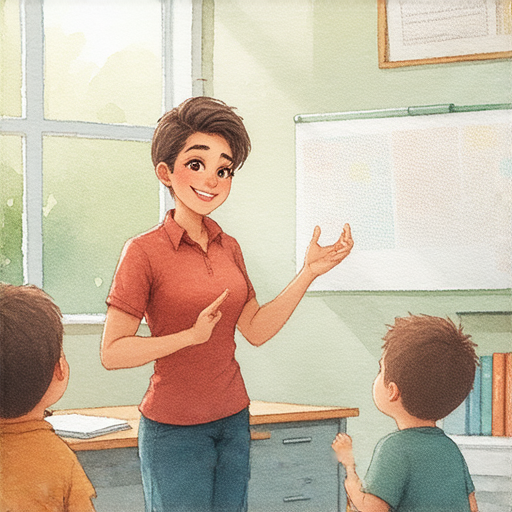 耳嗚英語課堂場景，學生與外籍老師進行一對一學習，愉快互動，提升英語口語能力，發現學習樂趣，讓學習變得生動有趣，見證成長與進步。