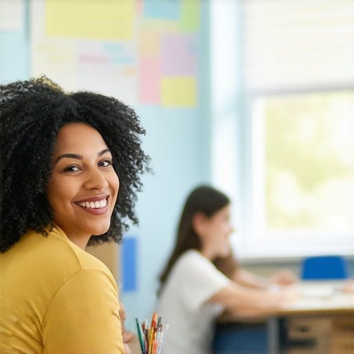 與外籍老師一起打破語言障礙的場景，學生和老師進行一對一教學，輕鬆交流，提升英語能力，揭秘陰影英文學習的全新體驗。