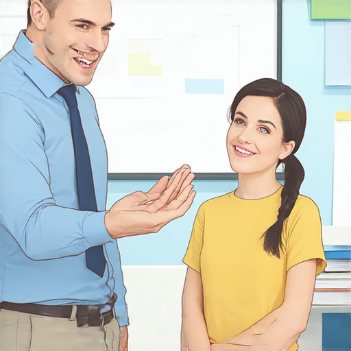 外籍老師一對一教學場景，學生與老師互動，提升英文能力，學習環境輕鬆愉快，喚起學習興趣，解鎖學習機率，最適合追求流利英文的人士。