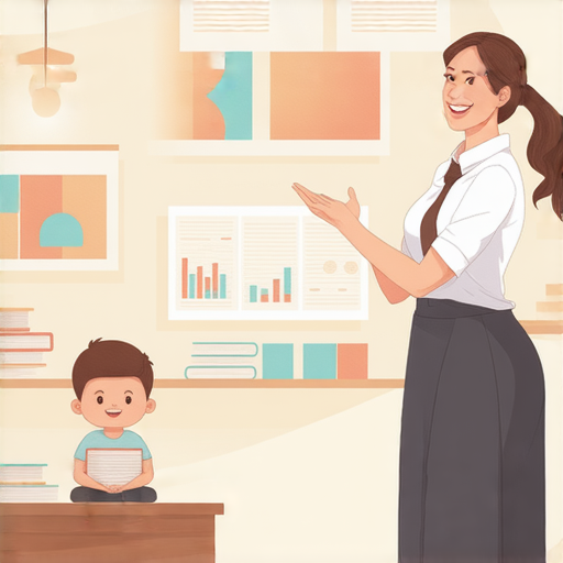 一位外籍老師與學生一對一進行英語學習，教師微笑著指導學生，背景顯示英語學習相關資料，強調學習的互動性與生活改變的機會，探索外籍老師英語課程的益處。