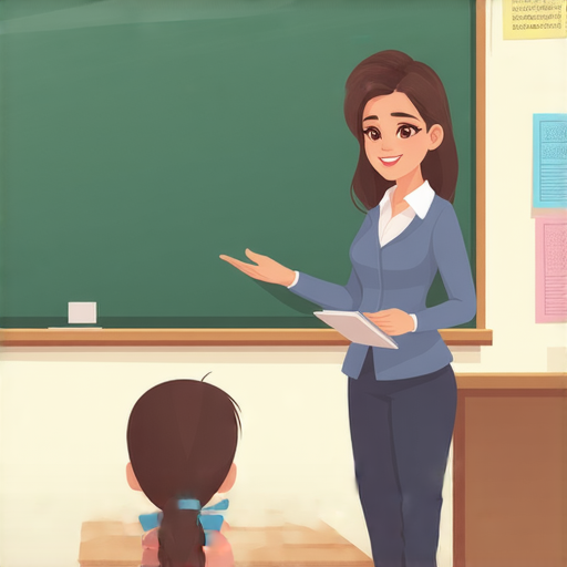 一位外籍老師在教室裡與學生進行一對一的英語教學，學生專注地聆聽，突顯突破英語障礙的學習魅力，營造積極互動的學習環境。