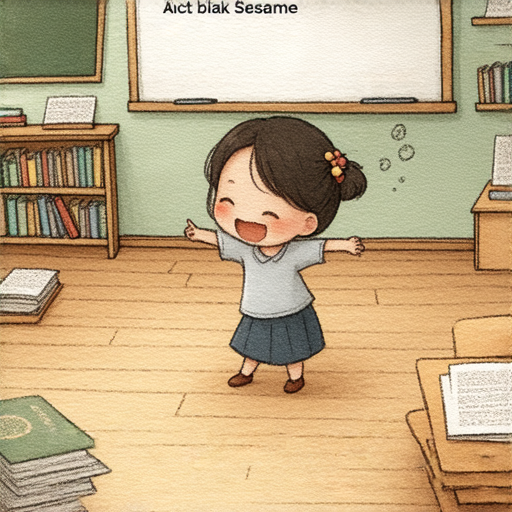 探索黑芝麻的神奇功效，英語名稱為Sesame，與外籍老師一對一學習英語的場景，展示了學習過程中的互動與樂趣。