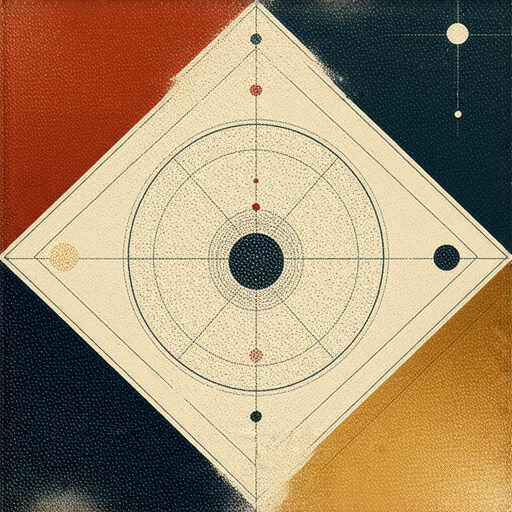 探索東南西北的秘密，一幅展示四個方向的插圖，其中包含不同文化象徵與歷史故事，呈現每個方向背後的獨特意義與神秘色彩，讓人驚豔不已。