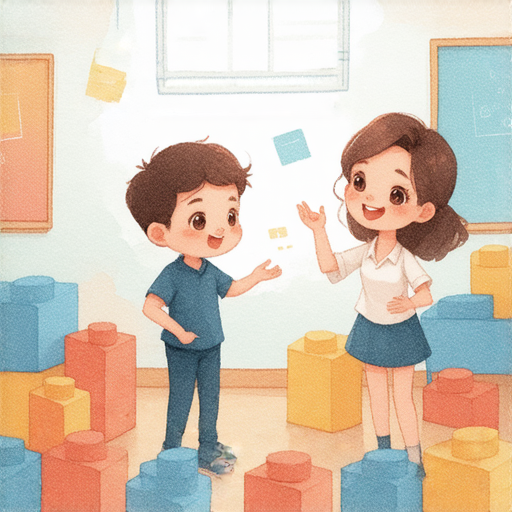 打造英語基礎如同積木的課程，外籍老師一對一教學，學生專注學習英語，提升語言能力，享受互動學習的樂趣，讓英語學習更有效。