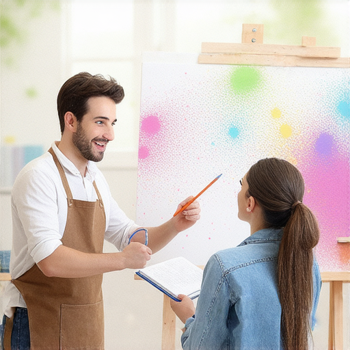 油漆工學習英文，與外籍老師一對一教學，提升語言能力，享受互動學習，邊工作邊進步，體驗流利英語交流，開啟新機會。