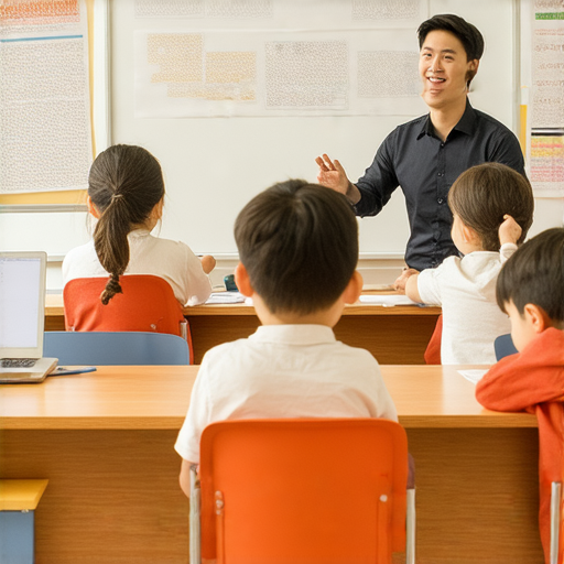 鄭英文課程的外籍老師在線教學場景，學員專注學習，畫面展示學習秘訣，適合希望提高英語能力的學習者，點擊了解更多鄭英文的獨特方法和資源。