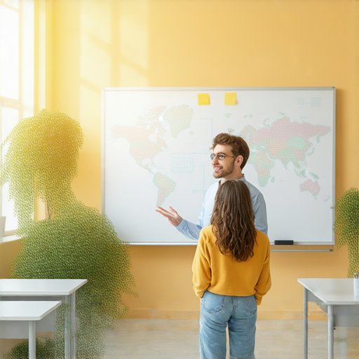 揭開生根劑的神秘面紗，展示提高英文學習效率的外籍老師一對一教學場景，學員積極互動，提升語言能力和自信心，創造良好的學習環境。