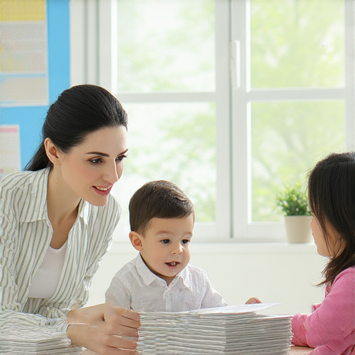 外籍老師一對一教學場景，孩子專注學習英語，提升語言能力，探索社會福利新機會，促進語言交流與文化瞭解。