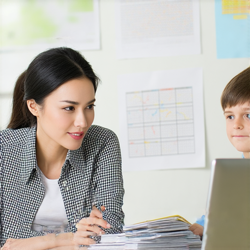 一位外籍老師與學生進行一對一英語學習課程，專注於提升語言能力，避免過時英文知識影響學習效果，提高學習效率和自信心。