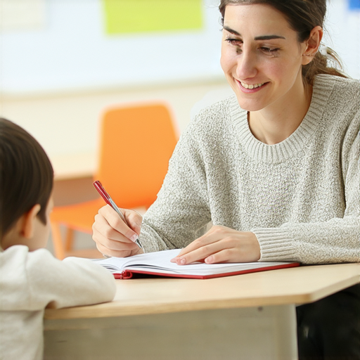 探索社會實踐之美的圖片，展現外籍英語老師一對一教學場景，學生專注學習，開啟英文學習新篇章，鼓勵立即註冊體驗語言提升。