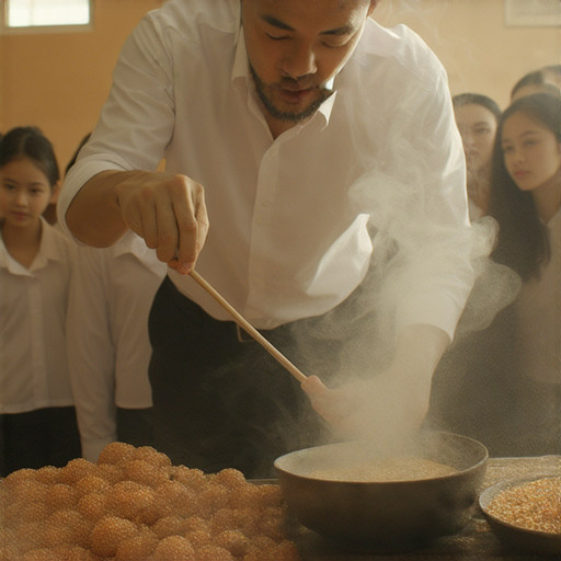 外籍英文老師教授煙燻技巧，學生聚精會神學習，流利表達的關鍵在於實踐，創造輕鬆互動的學習環境，掌握目的性訓練讓每位學員自信。