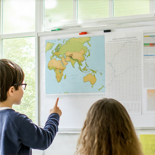 揭開痣的神秘面紗，學生與外籍老師一起學習英文，探討痣的文化與意義，增進語言能力與跨文化交流的機會，互動教學場景。