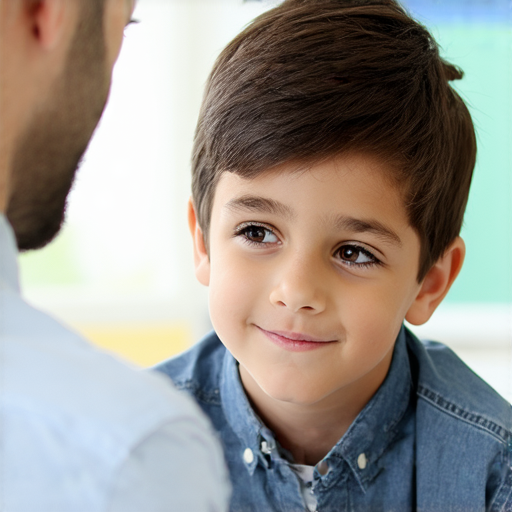 勇敢開口與外籍老師一對一英語教學的學生，享受互動學習的過程，提升英語口語流利度，學生專注聆聽，老師耐心指導，教室環境明亮舒適。