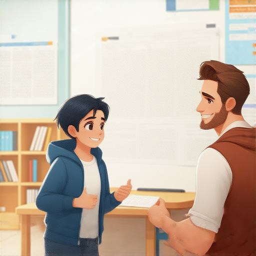 學好英文不再難，圖片展示一對一外籍老師教學場景，學生與外籍老師進行流利的對話，背景清晰可見學習環境，強調有效學習體驗。