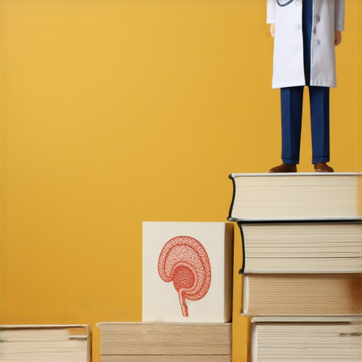 發現盲腸的秘密與炎症的真相，醫療專家與書本並列，展示學習英文的過程與健康知識的重要性，幫助提升你的英文能力，了解更多關於盲腸和炎症的資訊。