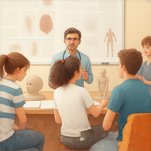 揭開盲腸炎的神秘面紗，學習醫學英文，與外籍老師進行一對一交流，促進學生理解醫學知識，增強學習效果，提升醫學英語能力。