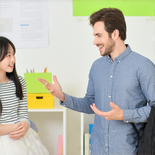 限時優惠活動圖片，展現外籍英文老師與學生一對一學習的場景，傳遞立即提升英語能力的信心與熱情，適合尋求英語學習機會的人士。