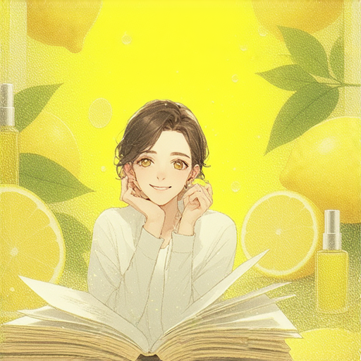 香水與檸檬的誘惑背景下，外籍老師與學生進行一對一教學，探索英文世界的魅力，激發學習興趣，提升語言技巧。