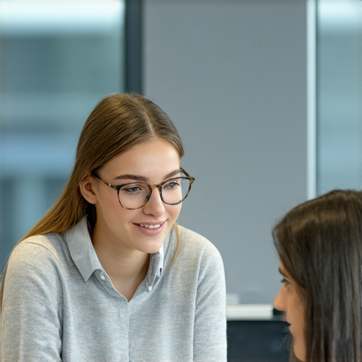 經濟不景氣背景下，外籍英文老師一對一教學，提升業務競爭力的示範照片，強調學習環境與互動方式，吸引更多學生報名。
