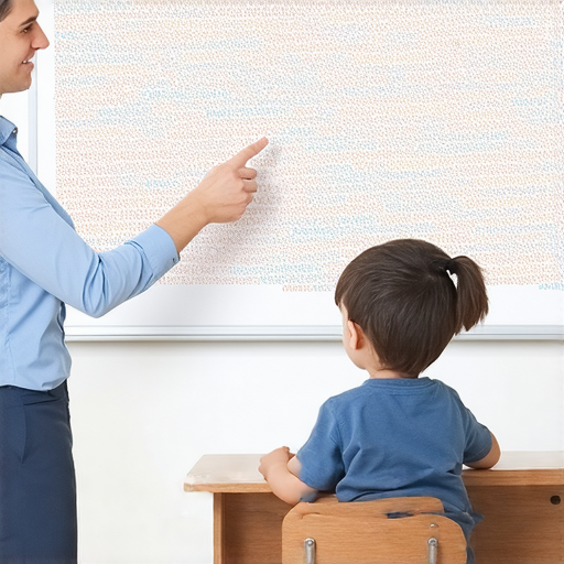 一位外籍英文老師與學生進行一對一的英語學習，背景為教室環境，老師耐心指導，學生聚精會神，展現提升英語溝通能力的學習場景。