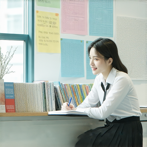 橫濱的外籍老師一對一教學場景，學生聚精會神，老師耐心指導，展現生動活潑的英文學習環境，助力學生提升語言能力，發現有效的英文成長秘訣。