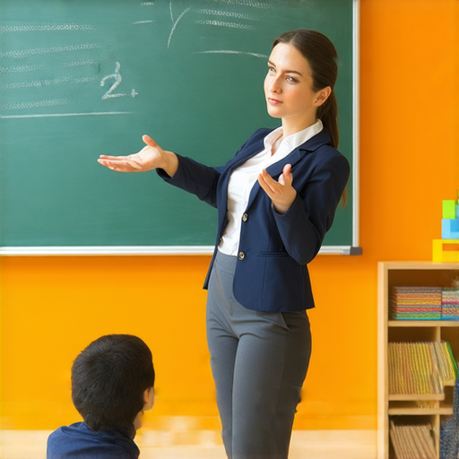 一對一外籍老師教學場景，學生專注於肢體動作，老師以示範提升英語溝通能力，強調解碼肢體動作的重要性，充滿互動與學習氛圍。