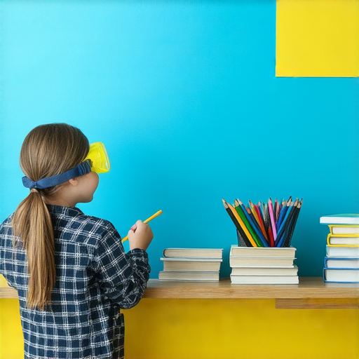 外籍老師一對一教英語的場景，學生佩戴潛水鏡，象徵探索語言世界，學習英語開啟更廣闊的未來，激發學習熱情與興趣，立即體驗新語言之旅。