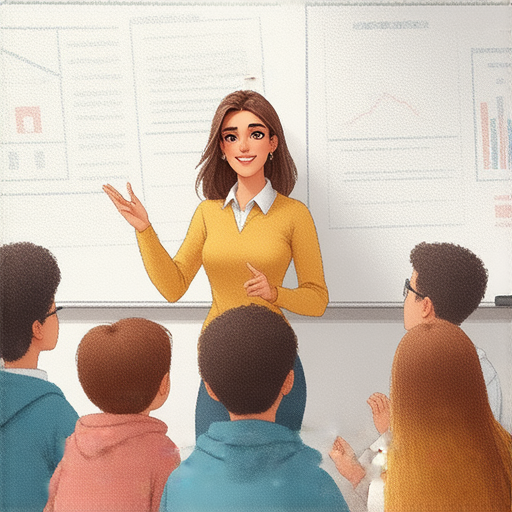 外籍英文老師與學生進行樓花對話，互動活潑，提升語言流利度，深度了解樓花背後的奧秘，讓學習變得更有趣，並增強實用英文能力。