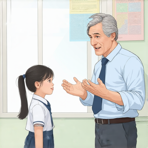 外籍老師與學員進行一對一英語教學的情境，老師使用互動方式提升學生的英語能力，專注於口語練習和語言交流，讓學生瞬間進步的畫面。